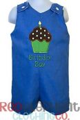 Blue Birthday Cupcake Jon Jon