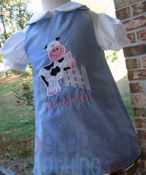 cow fence dress