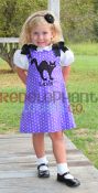 black cat dress