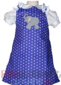 purple elephant dres