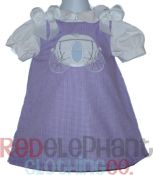Purple Carriage Aline Dress