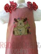 reindeer aline dress
