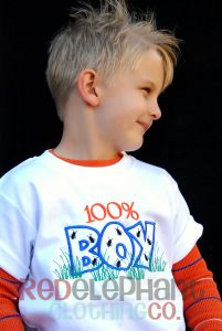 Boy Applique Shirt