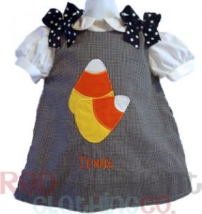 candy corn dress