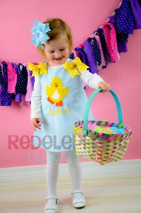 easter chick dress