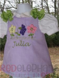 trio of daisy flowers dress