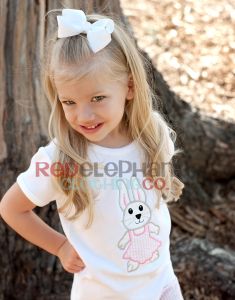 Easter Bunny Shirt for Girls