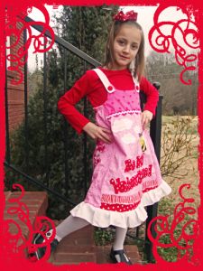Girls Valentines Day Dress