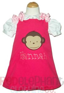 Pink Mod Monkey Aline Dress