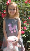 Pink Poodle Aline Dress