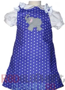purple elephant dres