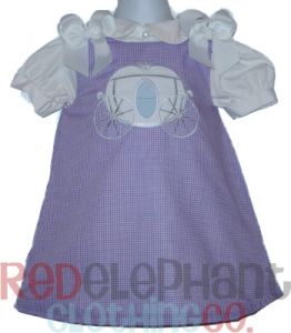 Purple Carriage Aline Dress