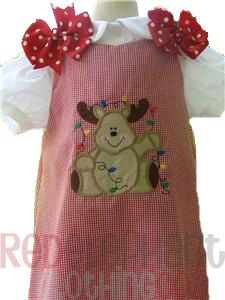 reindeer aline dress