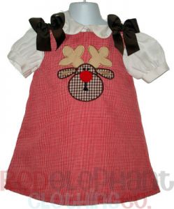 Christmas Rudolph dress