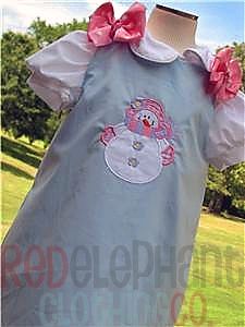 snowman dress