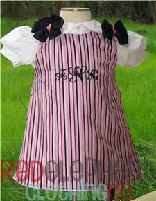 stripes aline dress