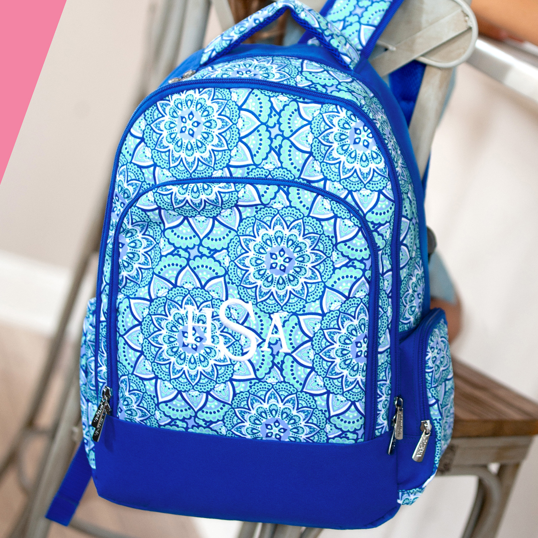 Monogram Backpack | Backpacks for Teens | Monogrammed School Backpacks ...