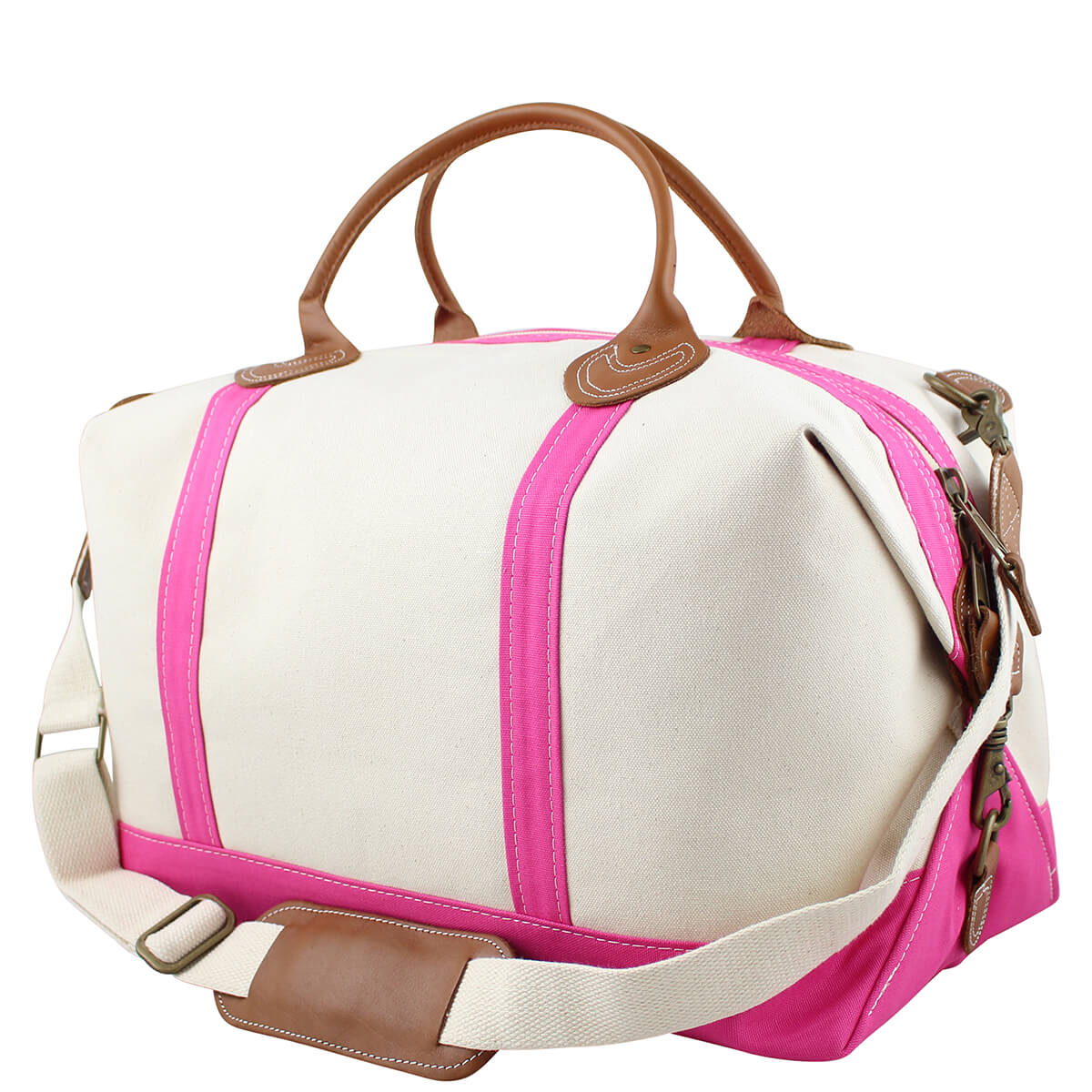 Personalized Weekender Travel Bag Pink