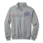 Monogrammed Pullover Jacket