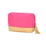 Canvas Cosmetic Bag - Pink
