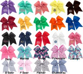 Hair bow color options
