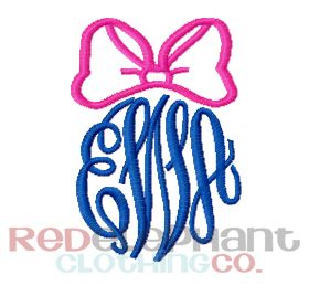 Bow Monogram