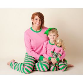 Pink Green Pajamas