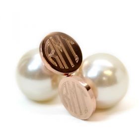 Monogrammed Earrings