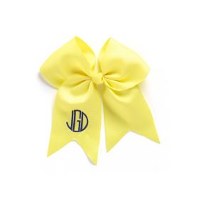 Monogrammed Hair Bow