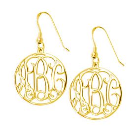 Monogram Earrings