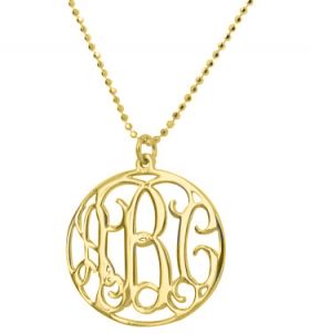 Monogram Necklace