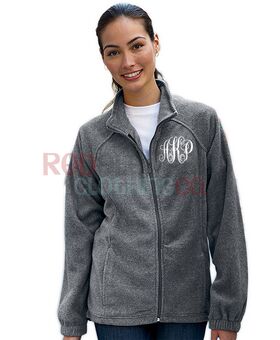 Monogrammed Fleece Jacket