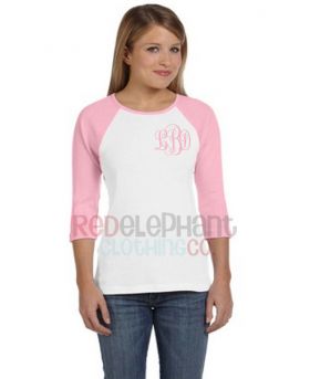 Monogrammed Raglan Tees