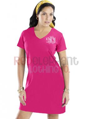 Monogrammed Swim Cover-up