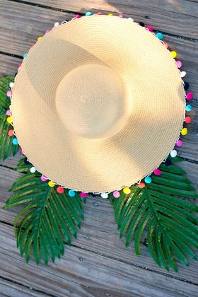 Straw Floppy Hat