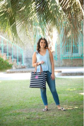 cheap monogrammed tote bags