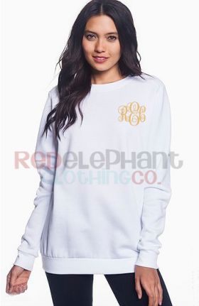 Monogrammed Sweatshirt