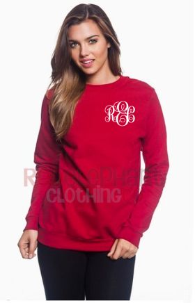 Monogrammed Sweatshirt