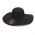 Black Floppy Hat
