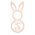 Unpainted Wooden Easter Bunny