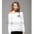 Off the shoulder sweatshirt