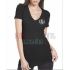 Monogrammed V-Neck Shirt