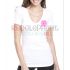 Monogrammed V-Neck Shirt