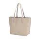 Taupe Vegan Leather Handbag
